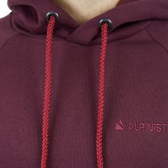 Alpinist Delta Kapşonlu Sweatshirt VİŞNE