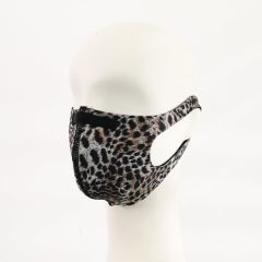 BLACKSPADE Unisex Koruyucu Maske Leopar L