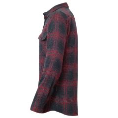 Alpinist Vejan Erkek Ekose Outdoor Gömlek Lacivert-Kırmızı