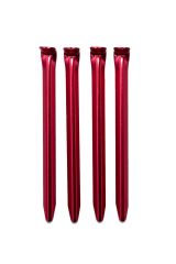 ALPINIST Alüminyum 6061 Çadır Kazığı 18cm Kırmızı kırmızı