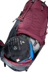 DEUTER Aircontact Lite 45 + 10 SL Kadın Sırt Çantası maron-graphite