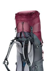 DEUTER Aircontact Lite 45 + 10 SL Kadın Sırt Çantası maron-graphite