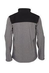 ALPİNİST Alpine Erkek Softshell Ceket Gri-Siyah