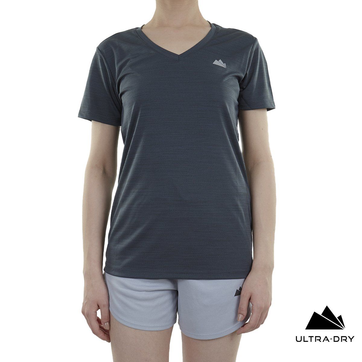 Alpinist Knockout Ultra Dry Kadın T-Shirt Antrasit