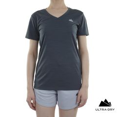 Alpinist Knockout Ultra Dry Kadın T-Shirt Antrasit