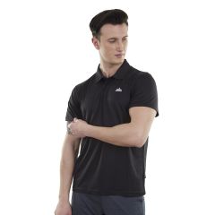 Alpinist Horizons Ultra Dry Erkek Polo T-Shirt Siyah