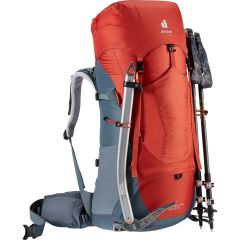 Deuter Aircontact Lite 45 Litre SL Kadın Sırt Çantası paprika-teal