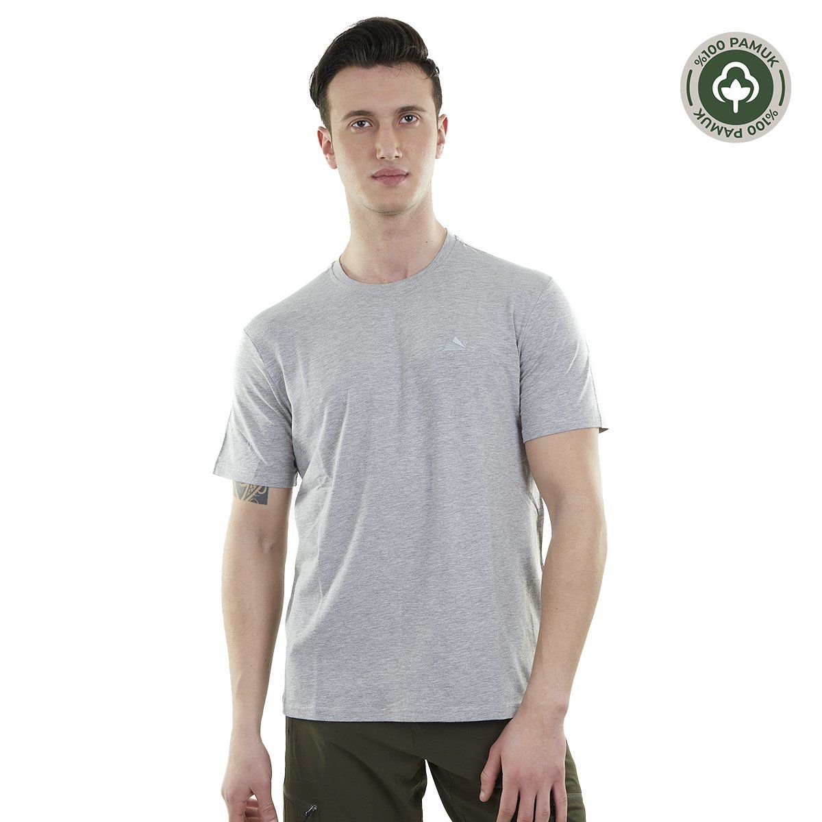 Alpinist Lucid Erkek T-shirt Gri