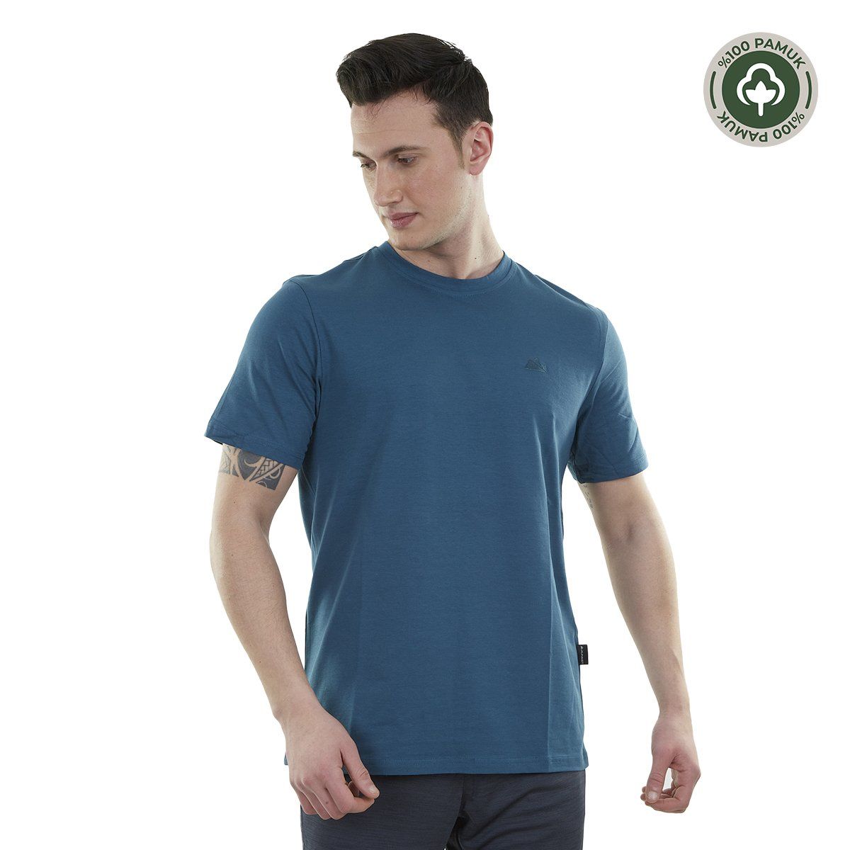 Alpinist Lucid Erkek T-shirt Indigo