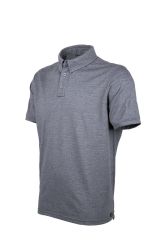 VAV Tlac-01 Polo Yaka Tişört Koyu Füme XL