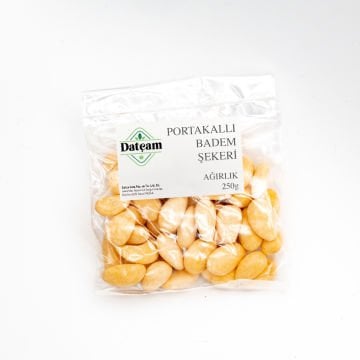 Portakallı Badem Şekeri 250gr
