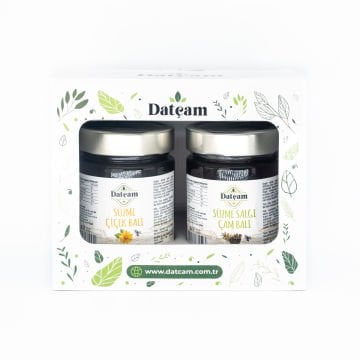 Çam Balı 420 Gr & Çiçek Balı 420 Gr Paketi 1000gr