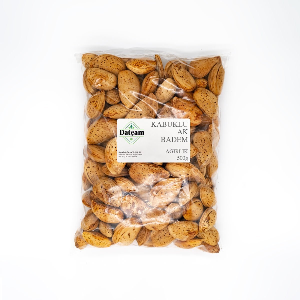 Kabuklu Ak Badem 500gr
