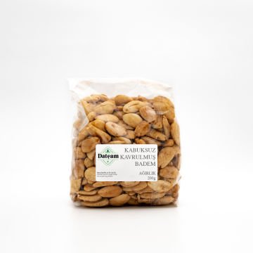 Kabuksuz Kavrulmuş Badem 200gr
