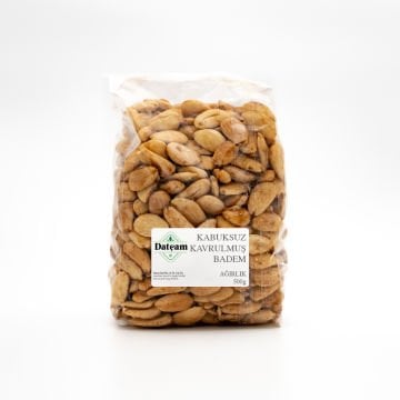 Kabuksuz Kavrulmuş Badem 500gr