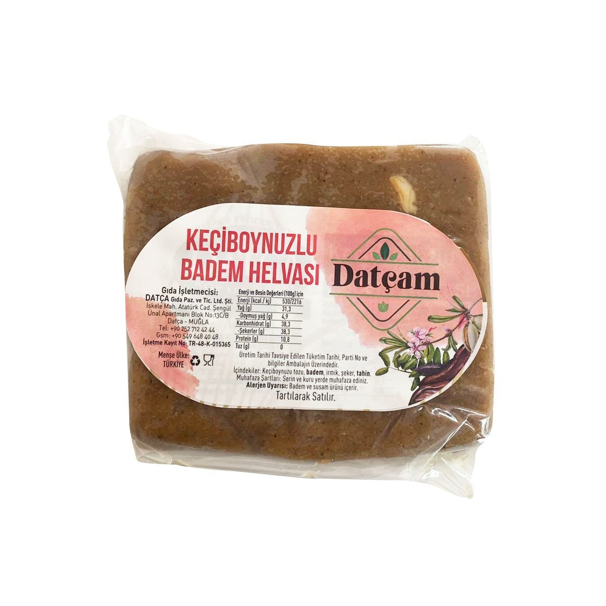 Keçiboynuzlu Badem Helvası 400gr