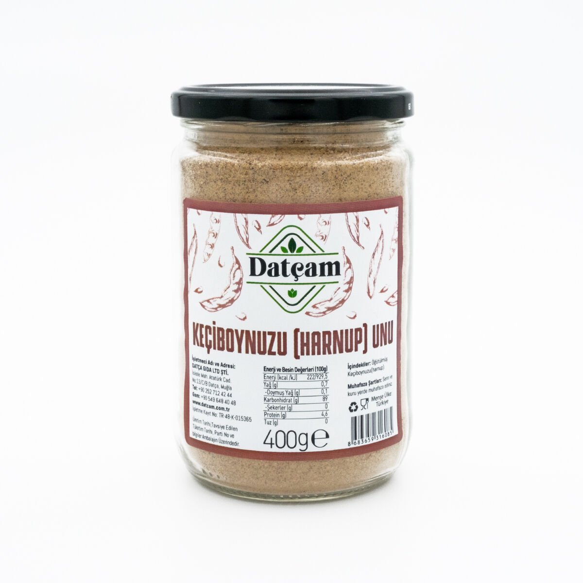 Keçiboynuzu ( Harnup ) Unu 400gr