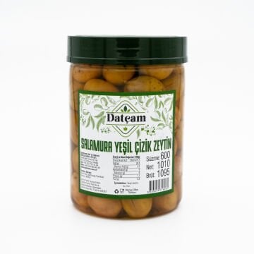 Salamura Yeşil Çizik Zeytin 1010gr