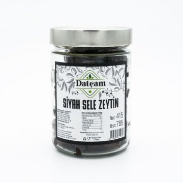 Siyah Sele Zeytin 415gr