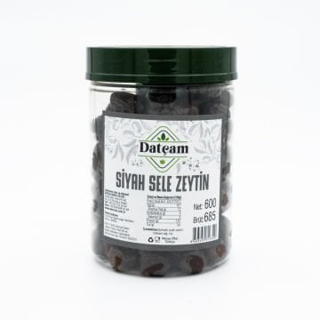 Siyah Sele Zeytin 600gr