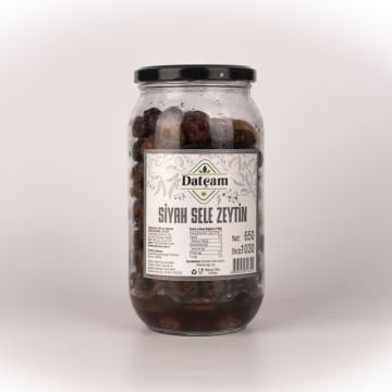 Siyah Sele Zeytin 600gr