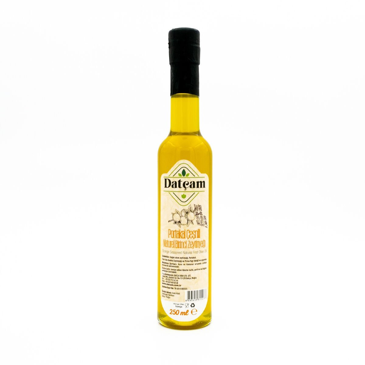Portakal Çeşnili Zeytinyağı 250Ml