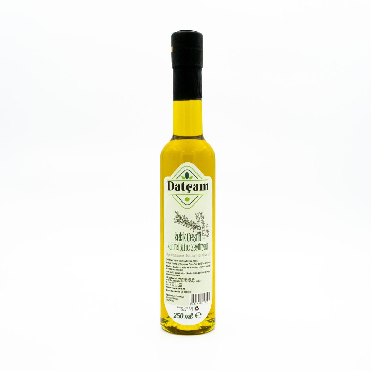 Kekik Çeşnili Zeytinyağı 250Ml