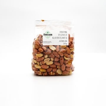 Fıstık Kavrulmuş Tuzsuz 200gr