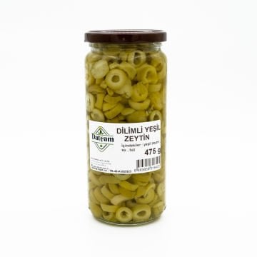 Dilimli Yeşil Zeytin 475gr