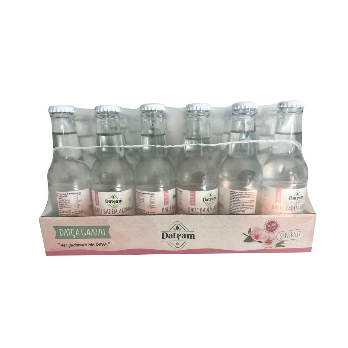Ballı Badem Aromalı Datça Gazozu 200 ML 24'lü