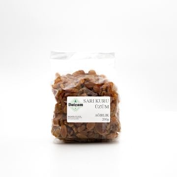 Sarı Kuru Üzüm 200gr