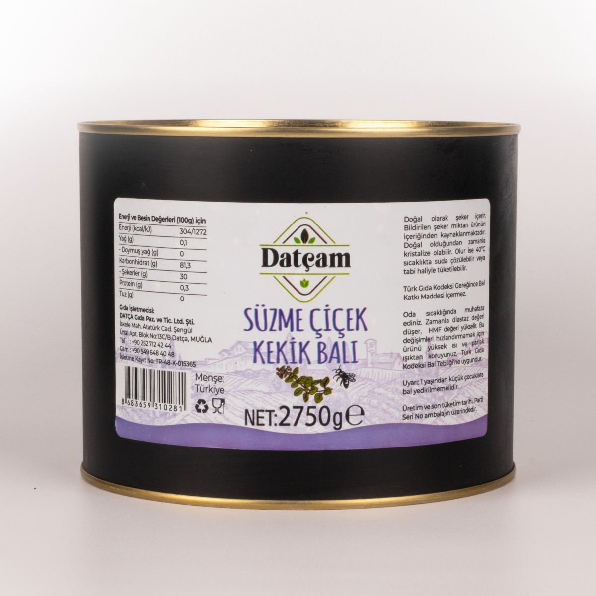 Kekik Balı 2750gr