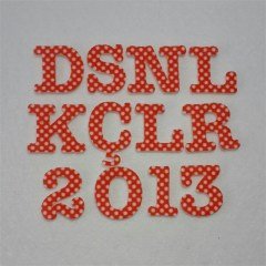 Desenli Keçe Harf Aplike - 223 Kırmızı