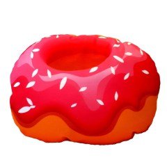 Çilekli Donut Figür Yastık (Y41)