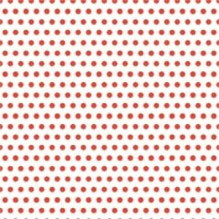 Beyaz Zemin Üzerine Küçük Kırmızı Puanlı Keçe Plaka (DK P20)
