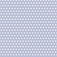 Mavi Zemin Üzerine Küçük Beyaz Puanlı Keçe Plaka (DK P24)