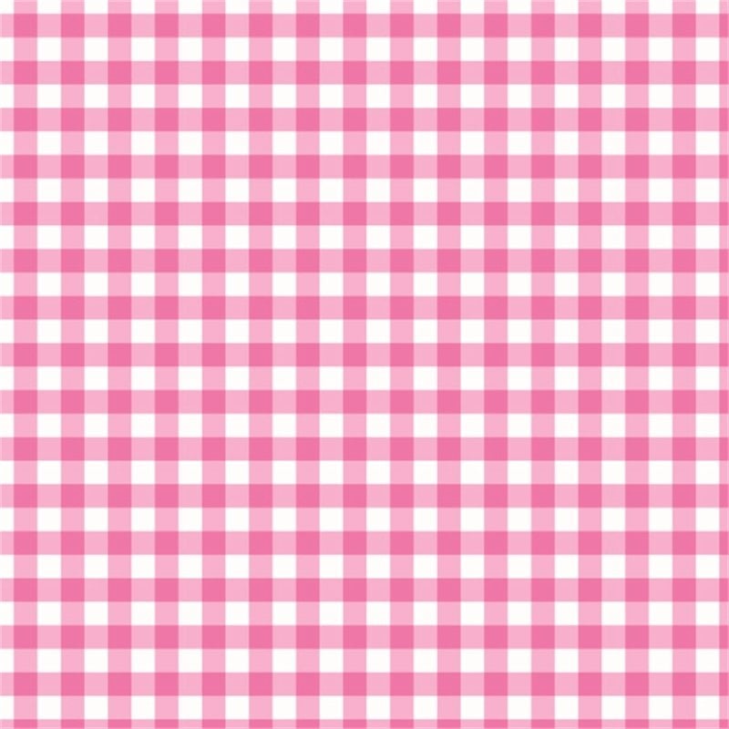 Koyu Pembe Beyaz Pötikare Keçe Plaka (DK P30)