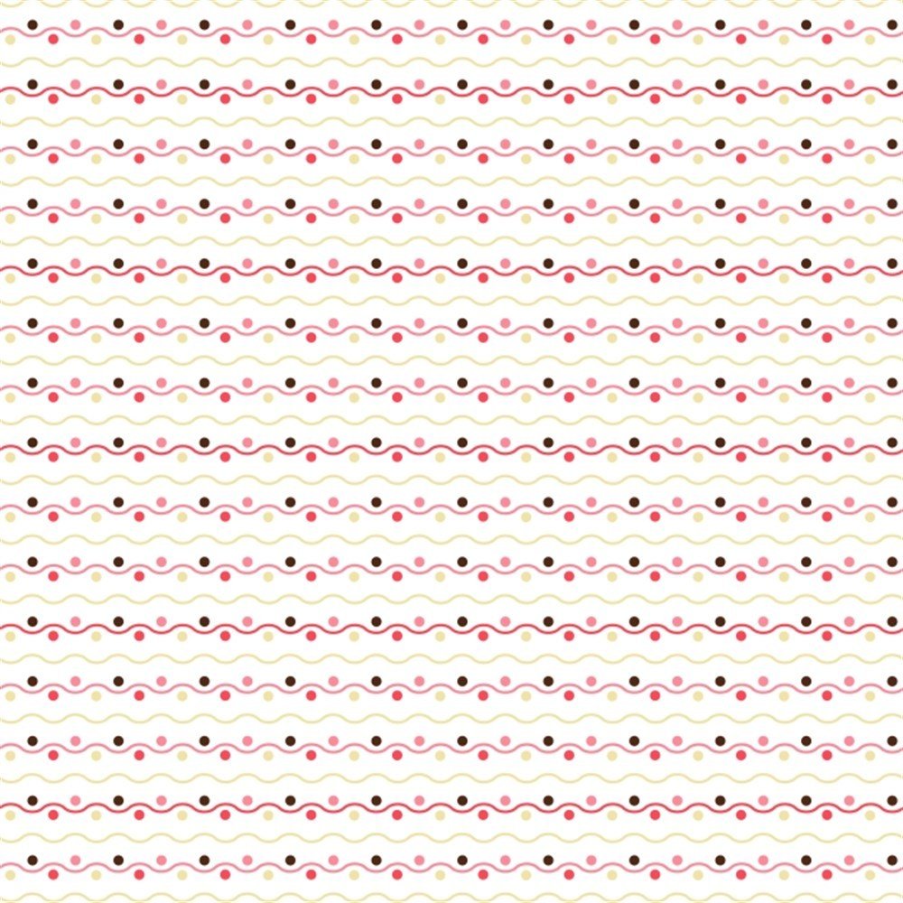 Beyaz Zemin Üzerine Bej-Kahve-Pembe Geometrik Desenli Keçe Plaka (DK P95)