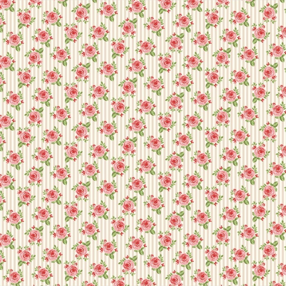 Shabby Chic Desenli Keçe Plaka (DK P225)