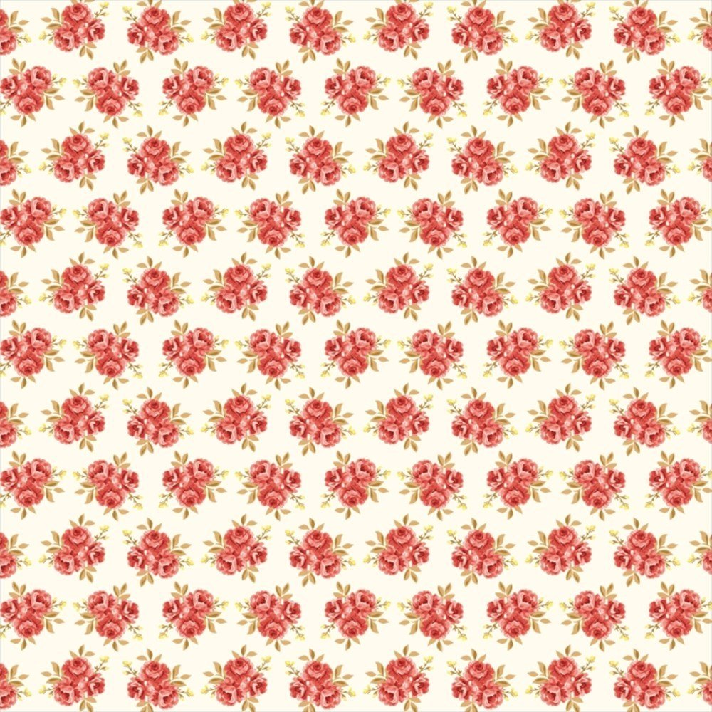 Shabby Chic Desenli Keçe Plaka (DK P255)