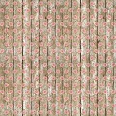 Shabby Chic Desenli Keçe Plaka (DK P260)