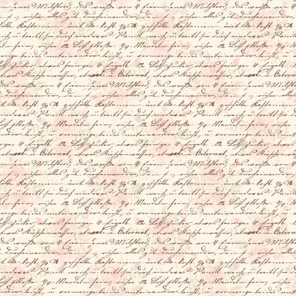 Shabby Chic Desenli Keçe Plaka (DK P261)