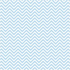 Mavi Zigzag  Desenli Keçe Plaka (DK P324)