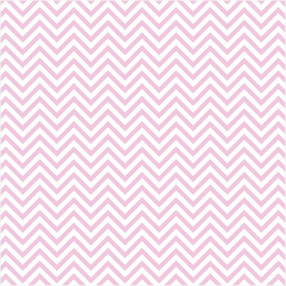 Pembe  Zigzag  Desenli Keçe Plaka (DK P331)