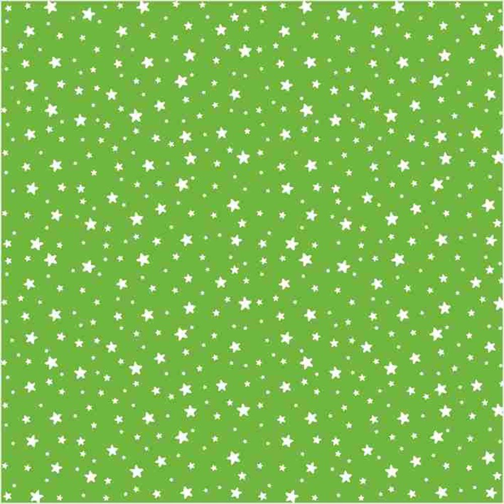 Yıldız Desenli Keçe Plaka Yeşil (DK P354)