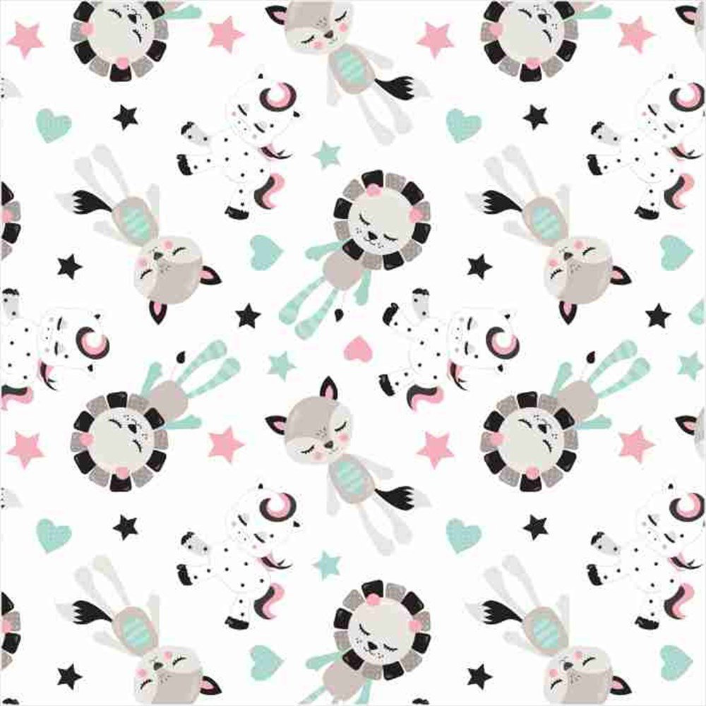 Unicorn Desenli Keçe Plaka  (DK P366)