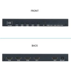 Markofist MF-SWC10 4 Port Multi-Viewer Hdmi Switch (PIP Destekli)