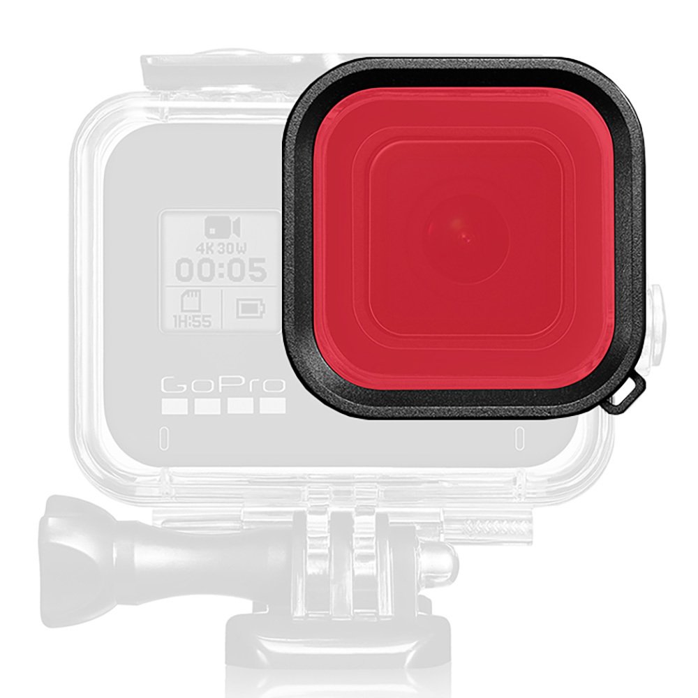 Sanger GO179 Gopro Hero 8 Black İçin Kırmızı Filtre