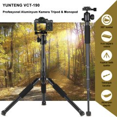 Yunteng VCT-190 Kompakt Tripod & Monopod