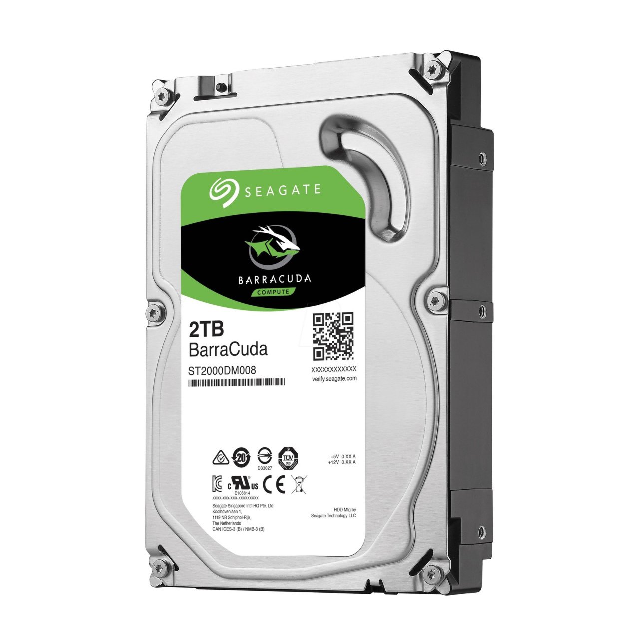 Seagate Barracuda 3.5 2TB Sata 3.0 256MB Cache 7200Rpm Harddisk